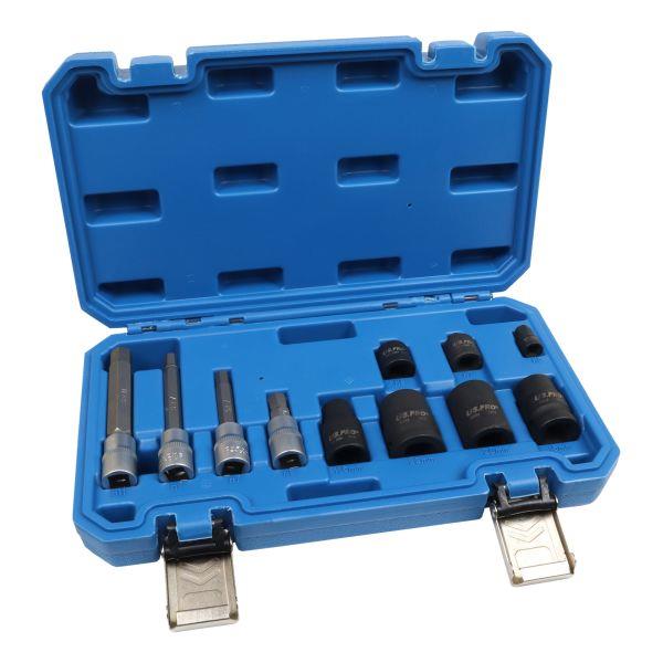 US PRO Tools 11pc Brake Caliper Service Set for Audi BMW Ford Mercedes VW 6236