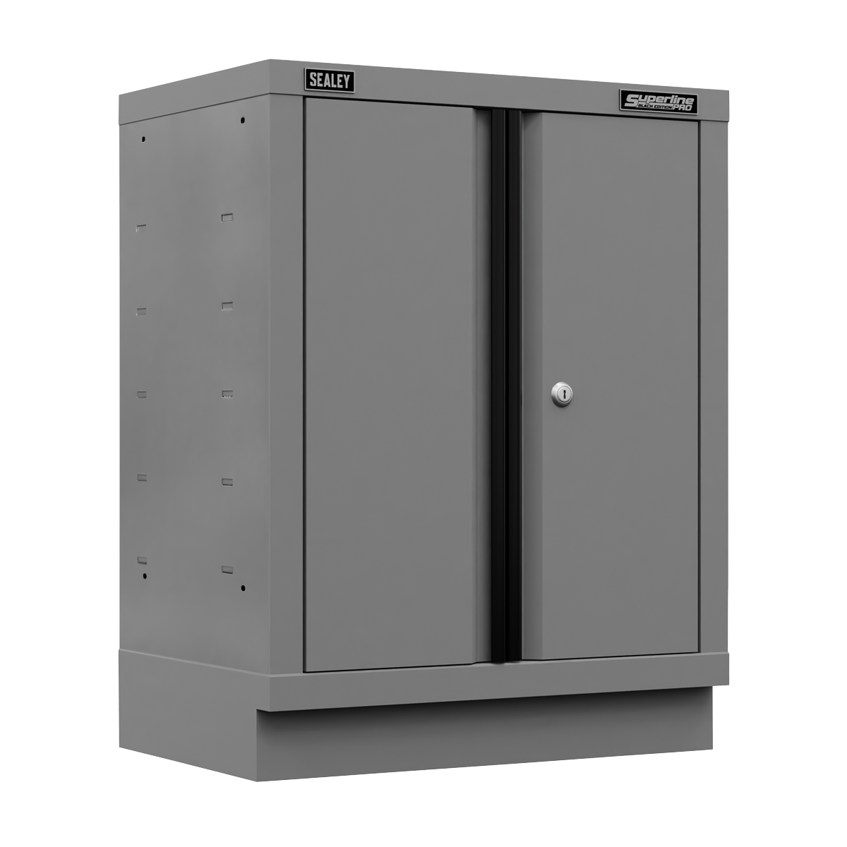 Sealey Superline PRO® Black Edition Modular Floor Cabinet 2 Door 680mm APMS33BE