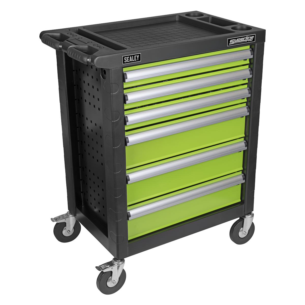 Sealey Superline Pro® Rollcab 6 Drawer with 173pc Siegen Tool Kit S01337