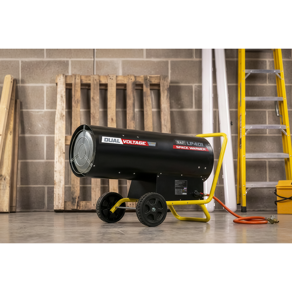 Sealey Dual Voltage Space Warmer® Propane Heater 210,000-400,000Btu/hr LP401
