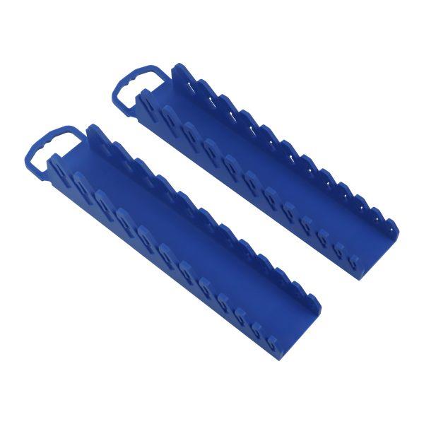 US PRO Tools 2pc Low Profile Magnetic Stubby Spanner Rack 24 Slot Metric or SAE 6933