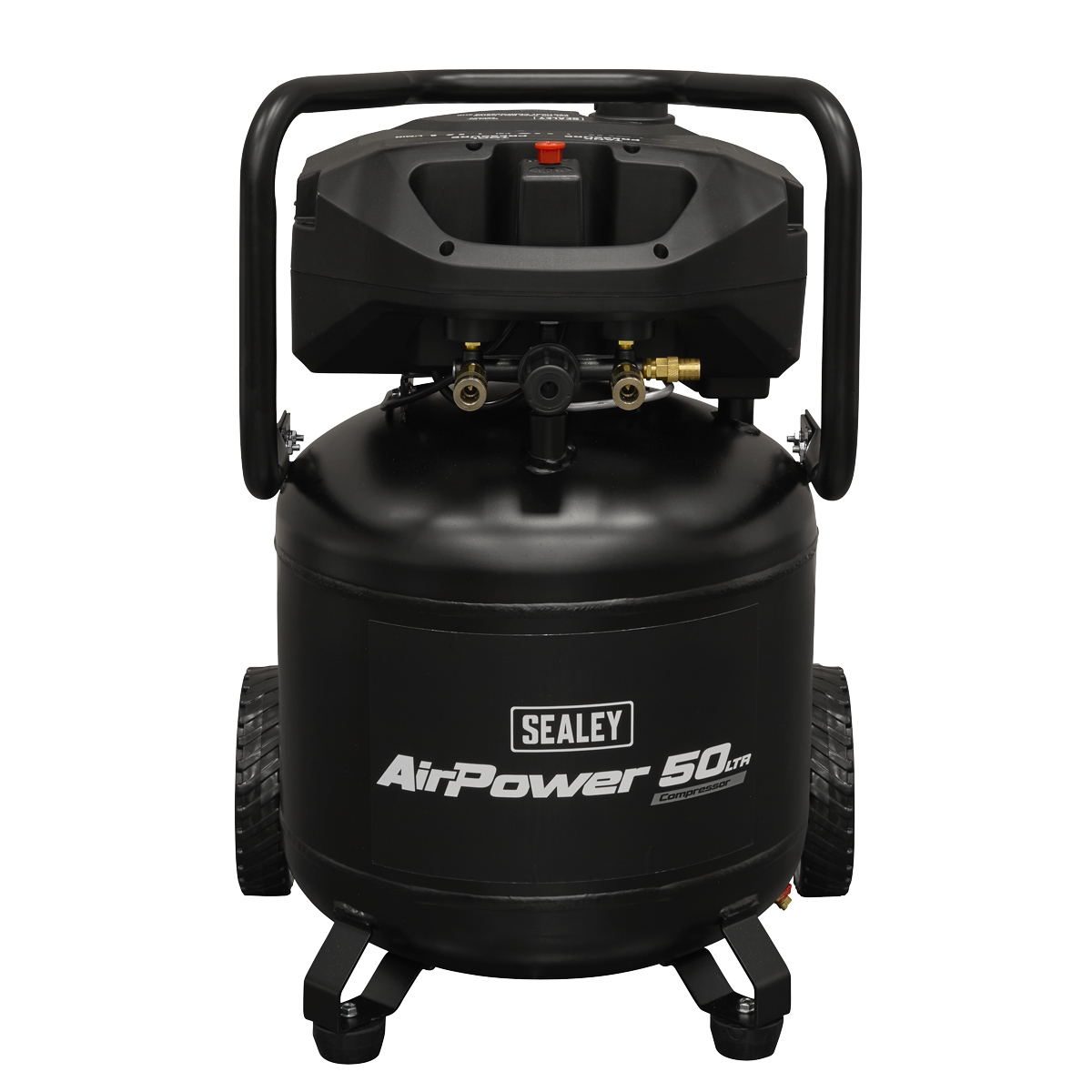 Sealey 50L Oil Free Belt Drive Vertical Compressor 2hp SAC50V