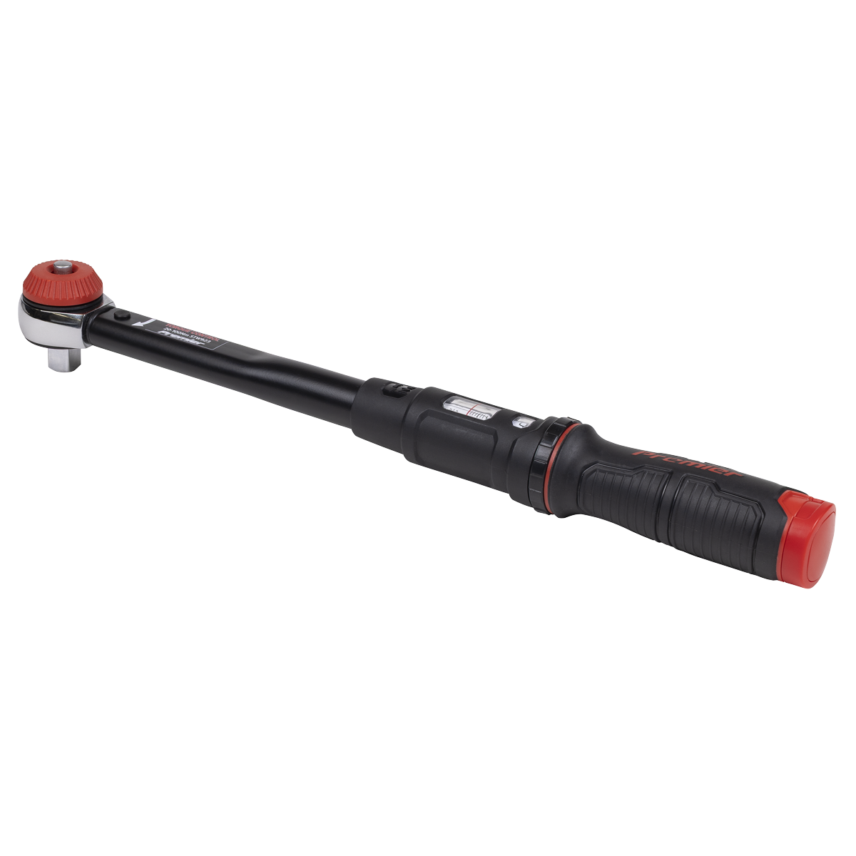 Sealey Premier Black Calibrated Micrometer Torque Wrench with 3/8"Sq Push-Through Drive 20-100Nm STW923