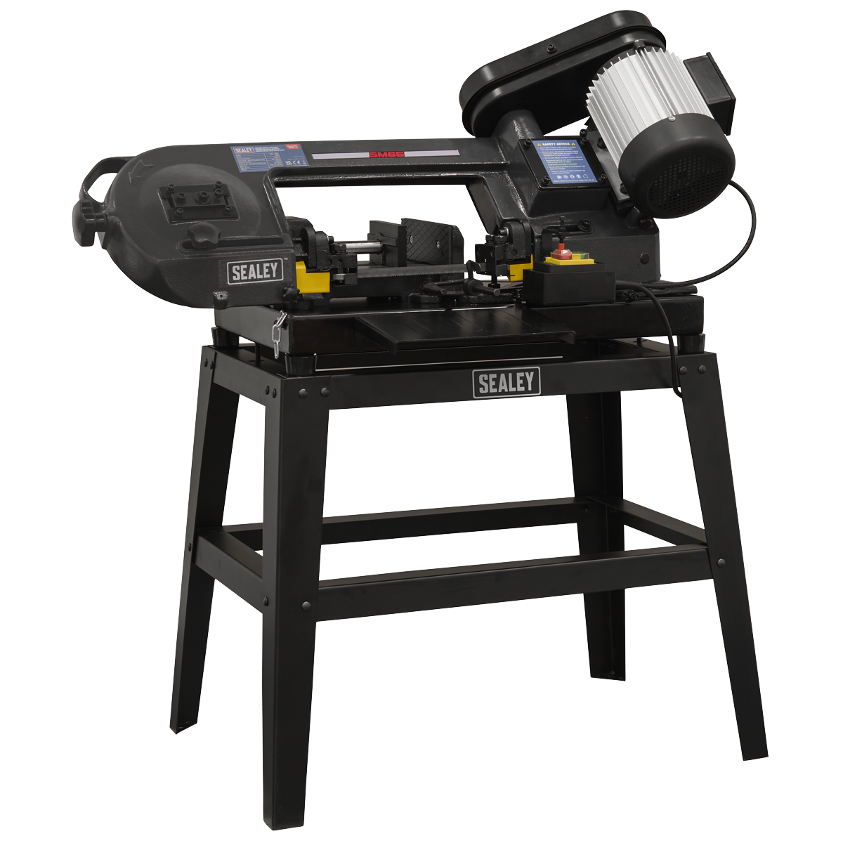 Sealey Metal Cutting Bandsaw 150mm 230V with Mitre & Quick Lock Vice SM65