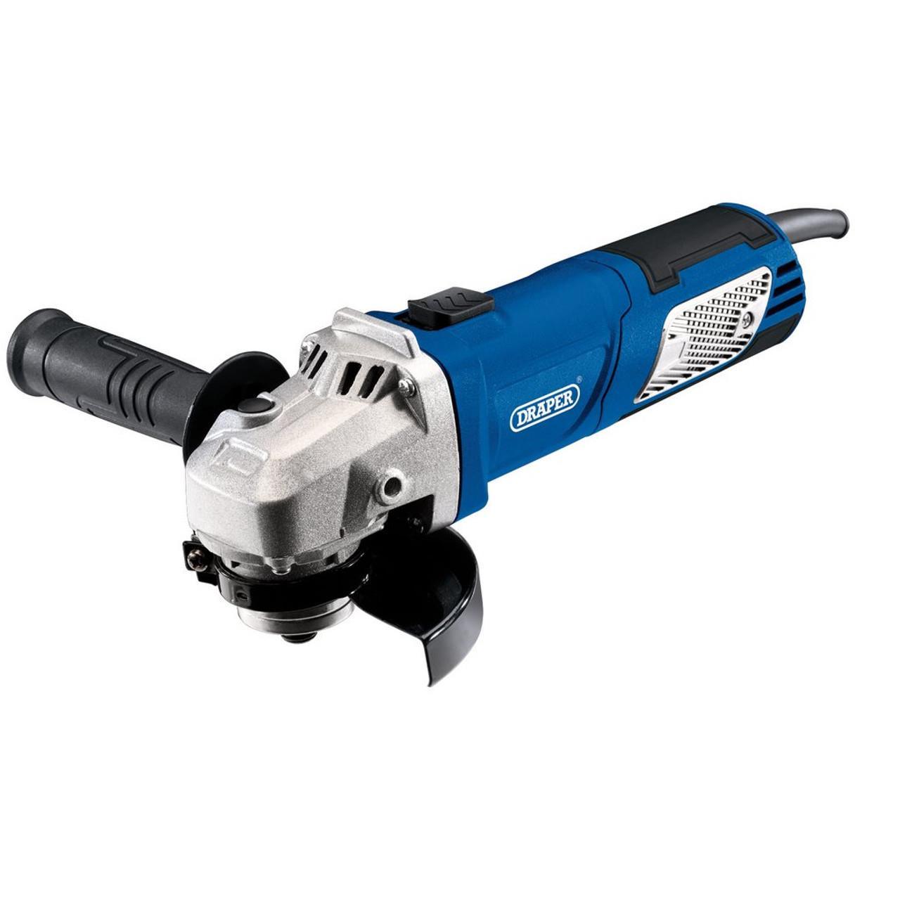 Draper 750W 4.5" 115mm Electric Angle Grinder Cutting Tool 240v 56480 - Tools 2U Direct SW