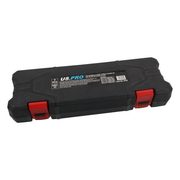 US PRO Tools Reverse Action Spark glow Plug Thread Chaser Set M8 - M18 5926