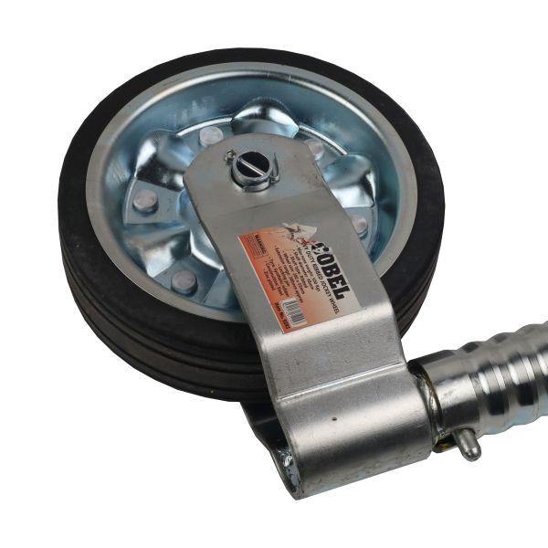 COBEL 48mm Heavy Duty Ribbed Jockey Wheel 500kg Nose Weight 9293