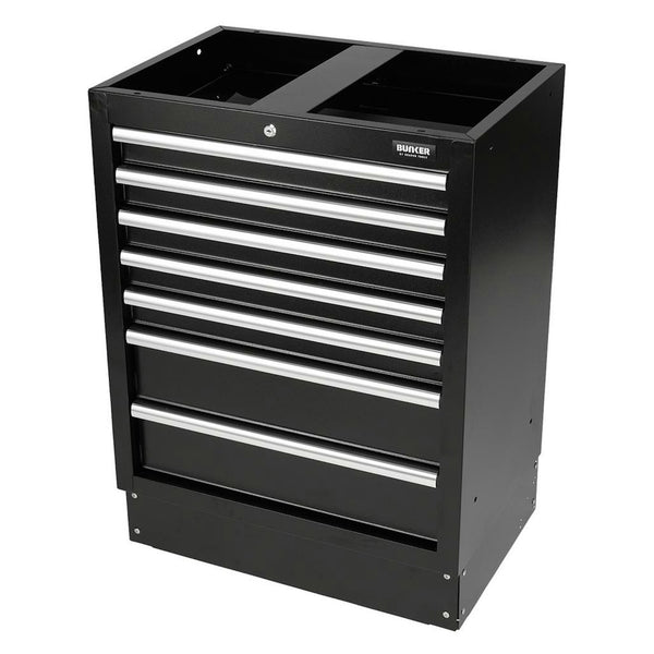 BUNKER® Modular Floor Cabinet, 7 Drawer, 680mm 31706