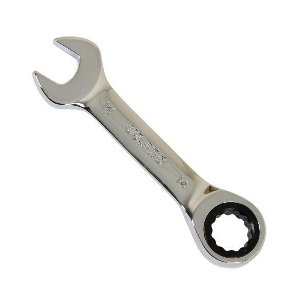 US PRO Tools 14MM Stubby Gear Ratchet Combination Spanner Wrench 3900