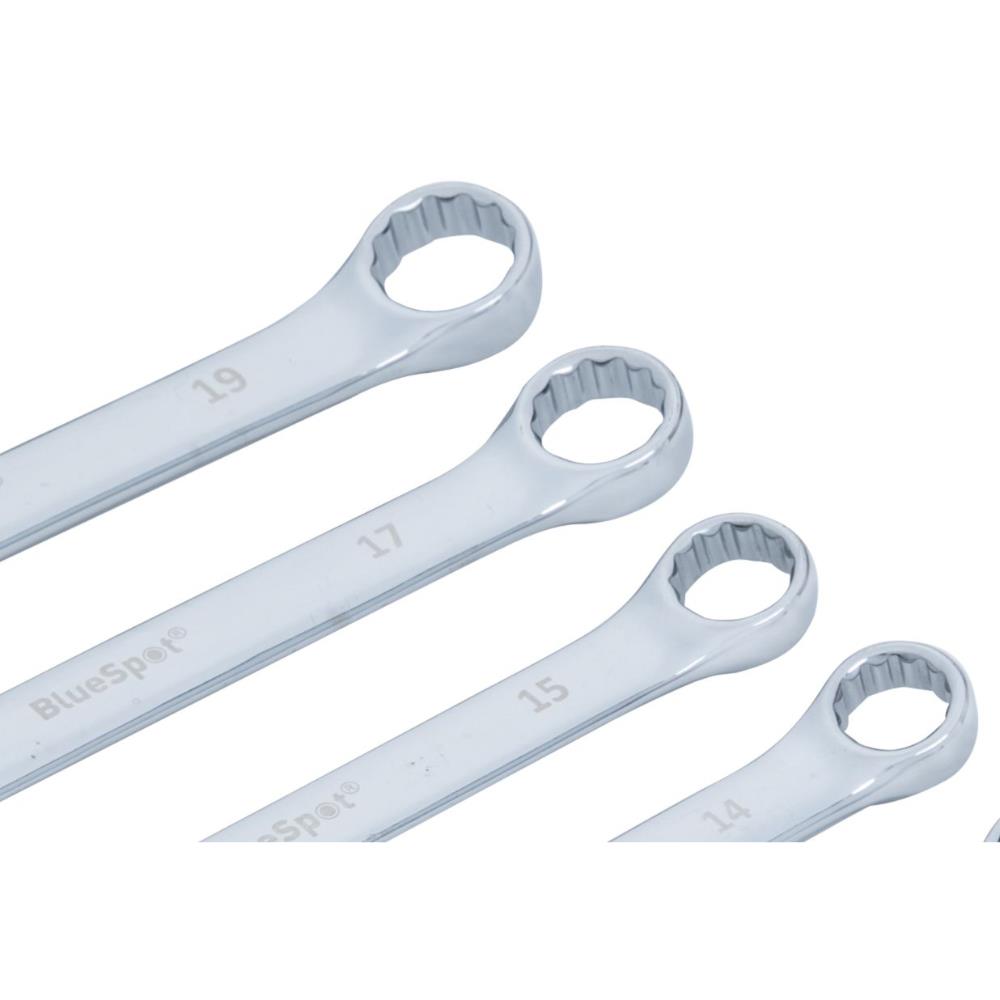 Bluespot Combination Spanner Set Metric Wrench 6-19mm 11 Piece 04111