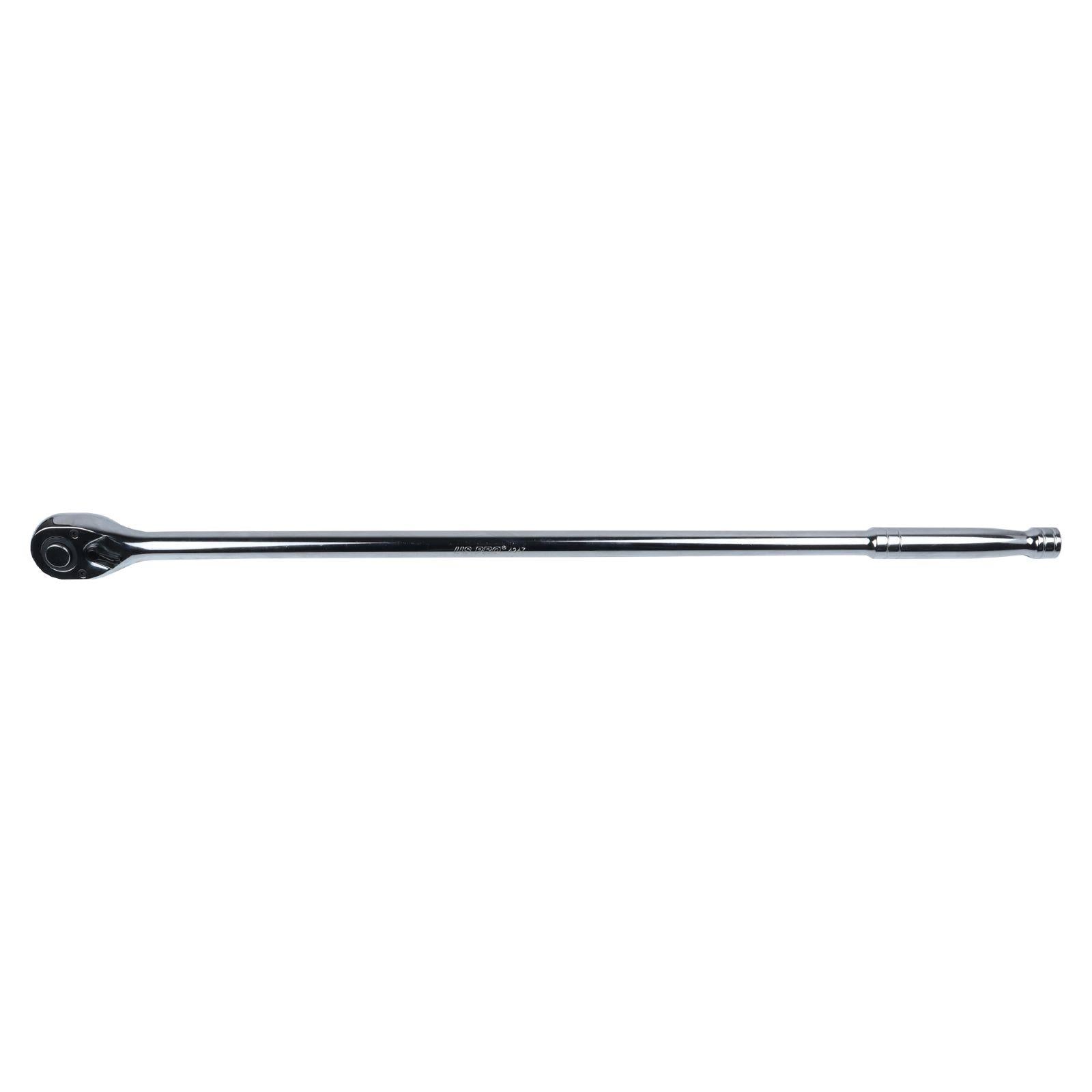 US PRO Tools 1/2" Drive Extra Long 600mm 72T Straight Ratchet 4247