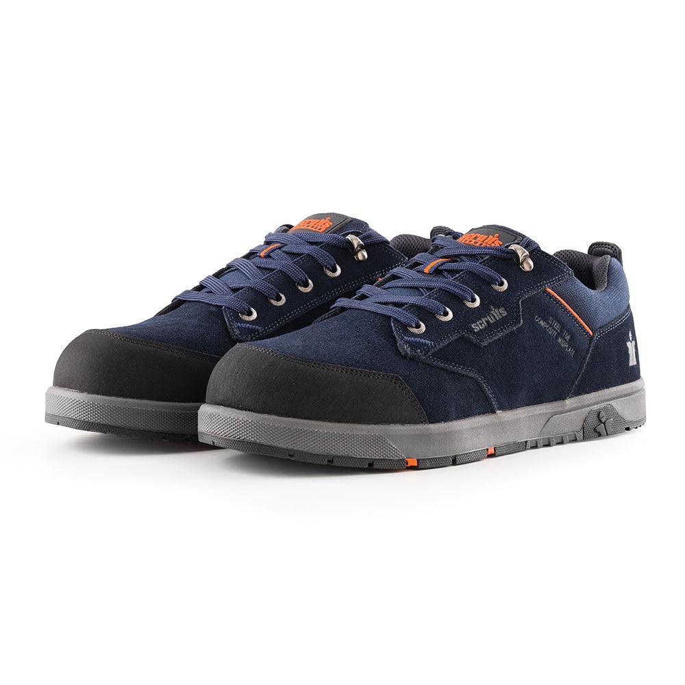 Scruffs Halo 3 Safety Trainers Navy - Tools 2U Direct SW