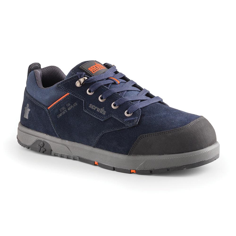 Scruffs Halo 3 Safety Trainers Navy - Tools 2U Direct SW