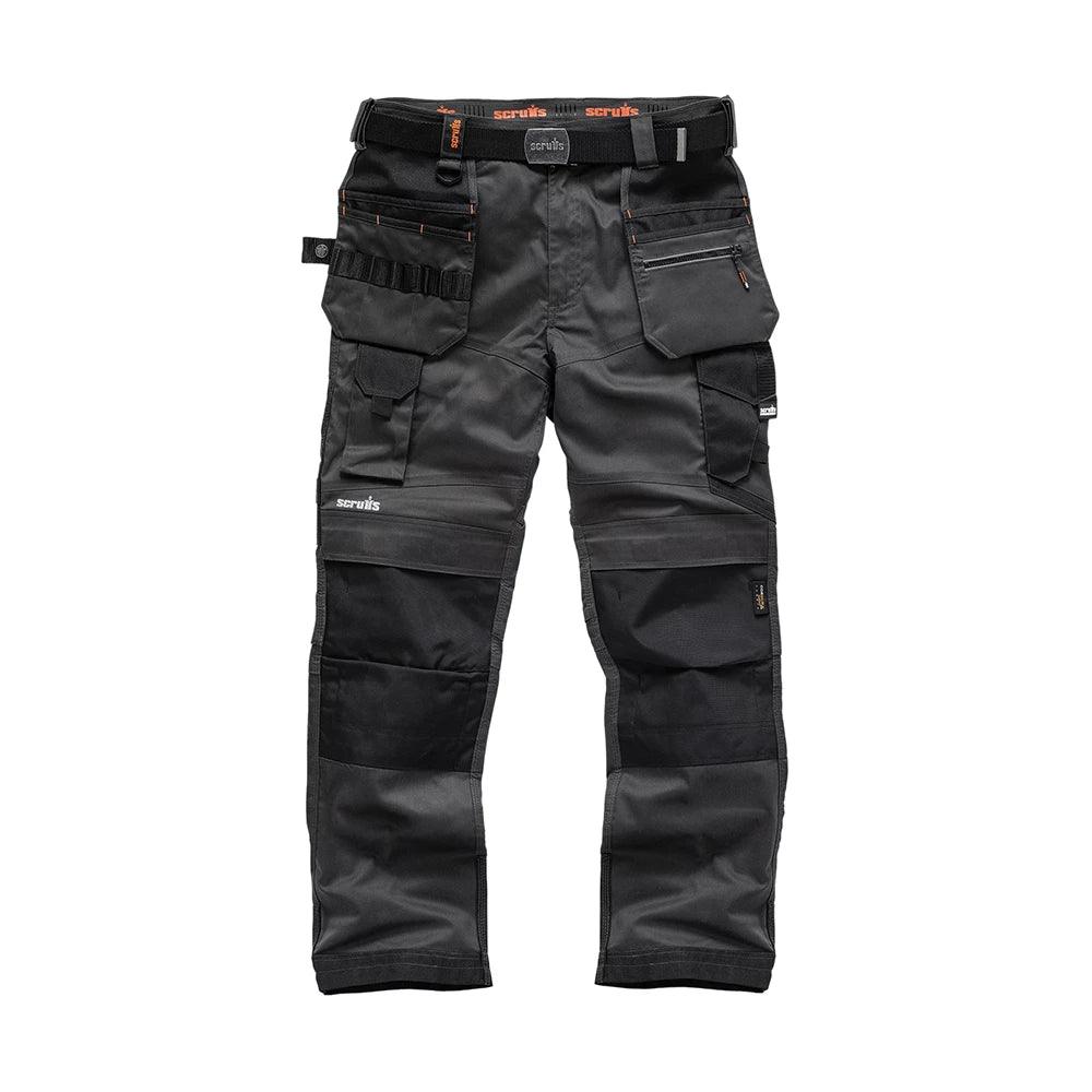 Scruffs Pro Flex Holster Trousers & Belt Graphite - Tools 2U Direct SW