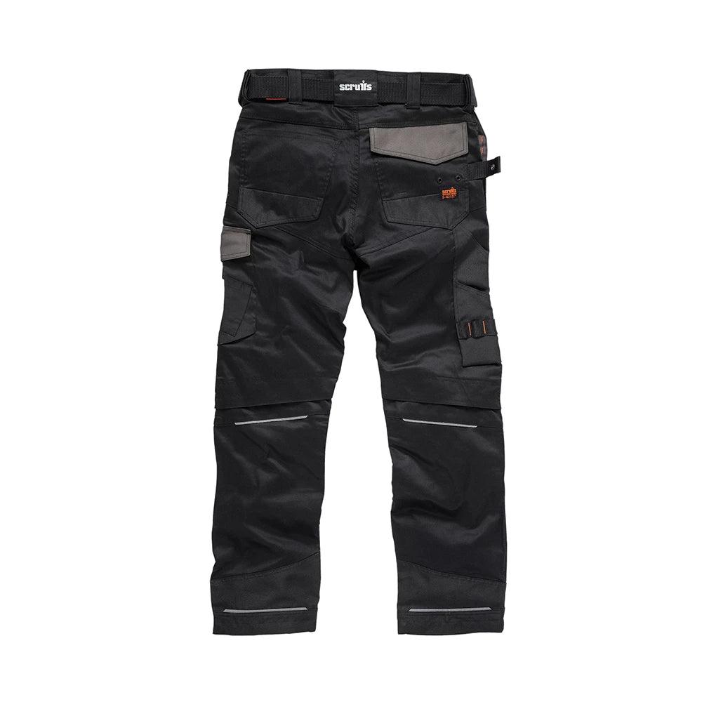 Scruffs Pro Flex Holster Trousers with Belt Black - Tools 2U Direct SW