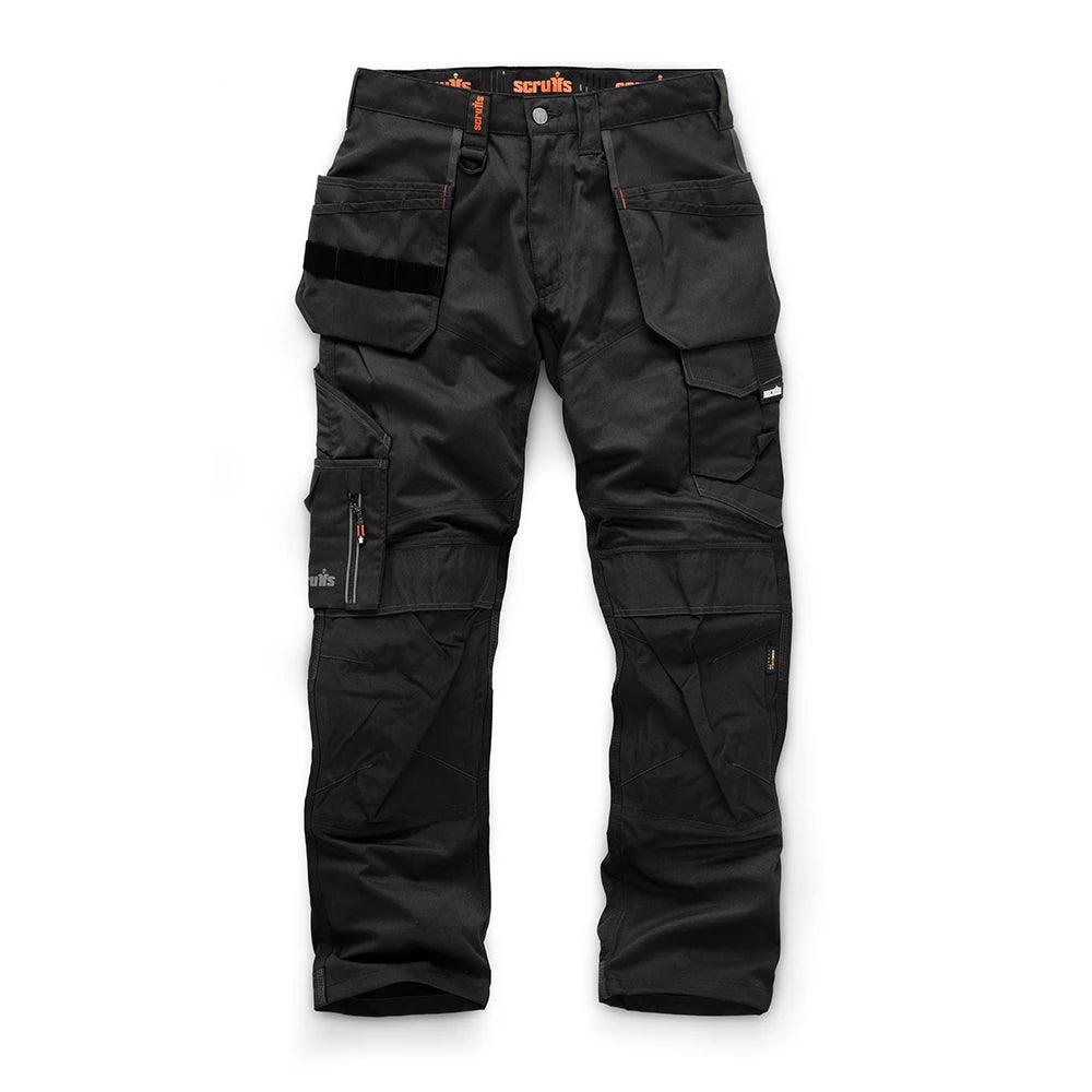 Scruffs Trade Holster Trousers Black - Tools 2U Direct SW