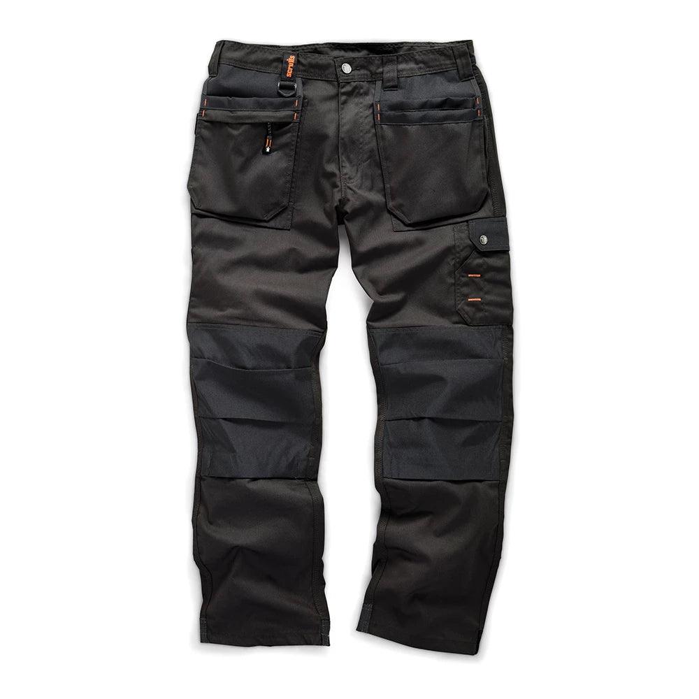 Scruffs Worker Plus Trousers Black - Tools 2U Direct SW