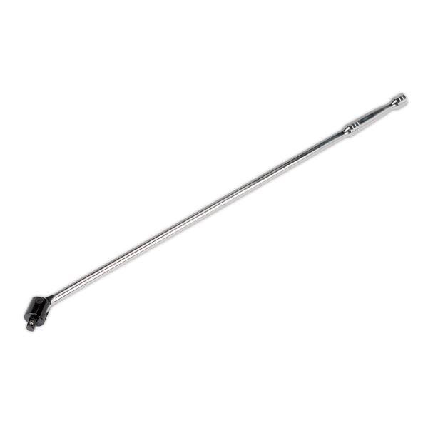 Sealey 1/2" sq Drive Breaker Bar / Pull Bar 750mm Long - Swiveling Head AK7302 - Tools 2U Direct SW