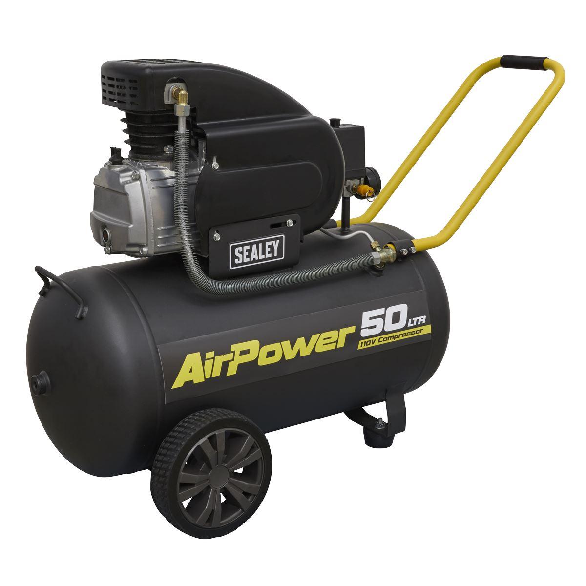 Sealey Air Compressor 50L Direct Drive 2hp 110V SAC5020E110V - Tools 2U Direct SW