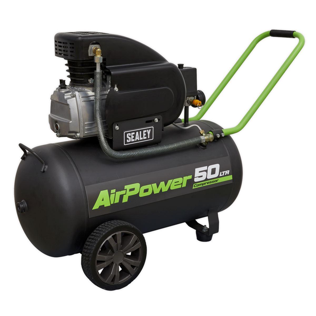 Sealey Air Compressor 50L Direct Drive 2hp SAC5020E - Tools 2U Direct SW