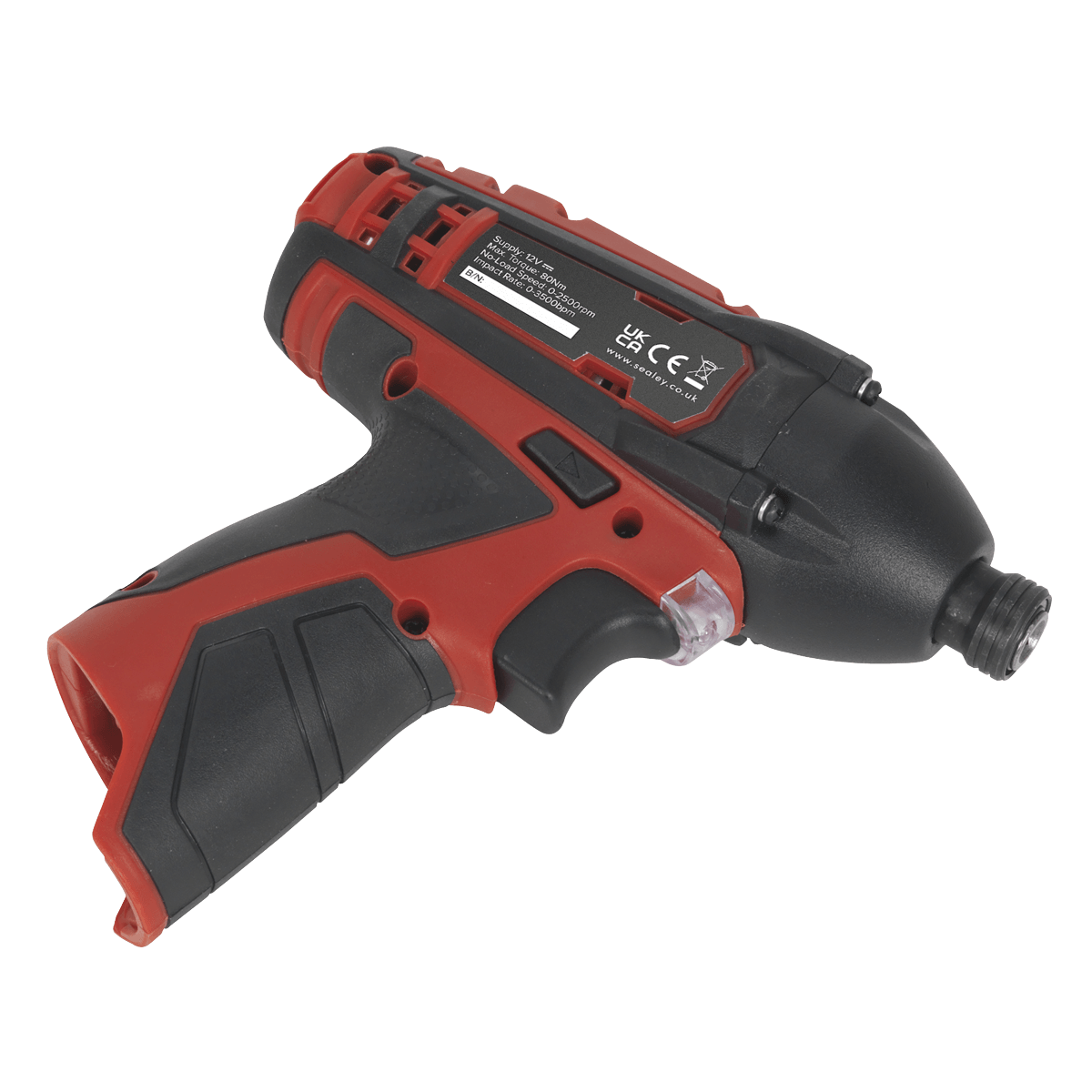 Sealey Cordless Impact Driver 1/4"Hex Drive 12V SV12 Series - Body Only CP1203 - Tools 2U Direct SW