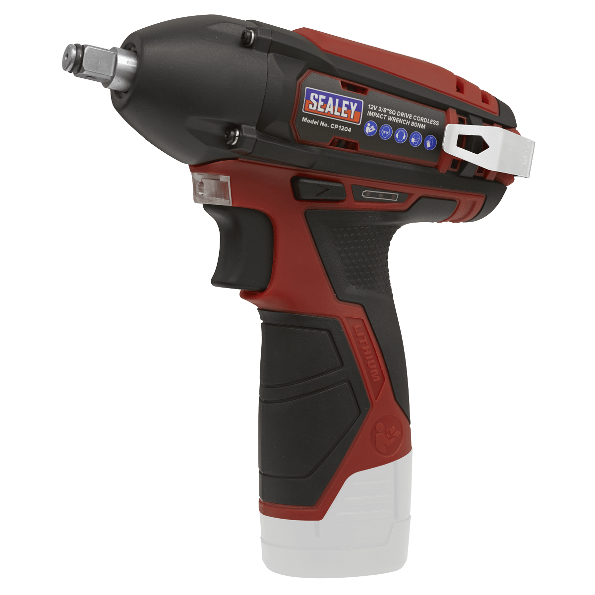 Sealey Cordless Impact Wrench 3/8"Sq Drive 12V SV12 Series - Body Only CP1204 - Tools 2U Direct SW