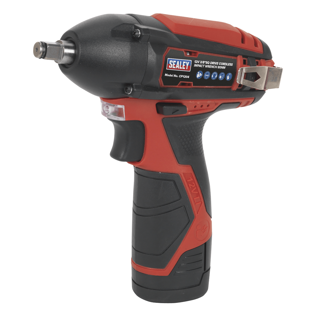 Sealey Cordless Impact Wrench 3/8"Sq Drive 12V SV12 Series - Body Only CP1204 - Tools 2U Direct SW