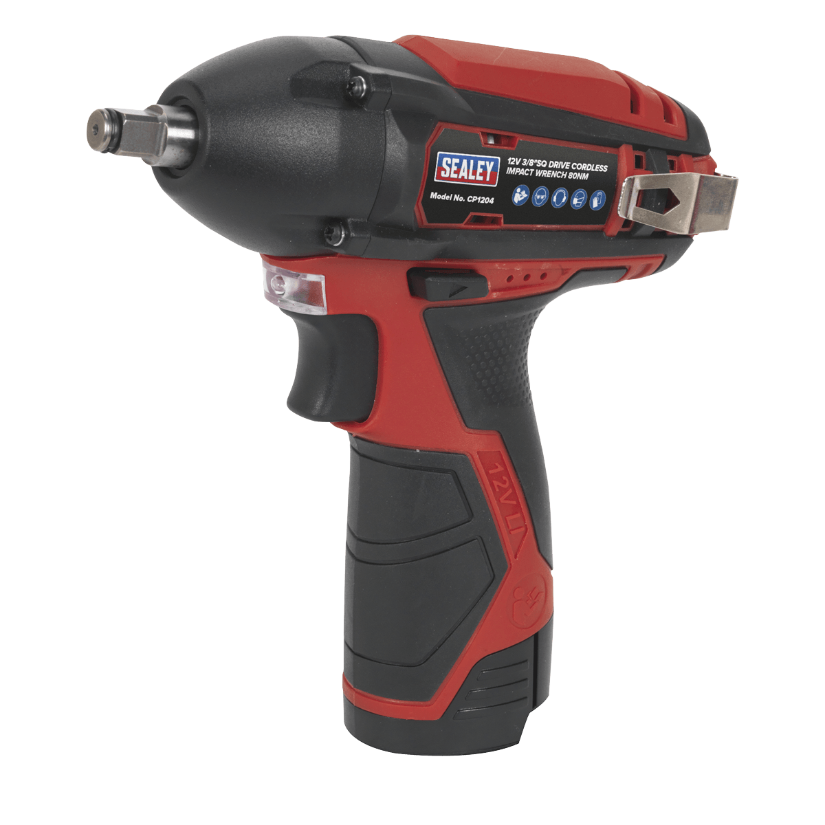 Sealey Cordless Impact Wrench 3/8"Sq Drive 12V SV12 Series - Body Only CP1204 - Tools 2U Direct SW