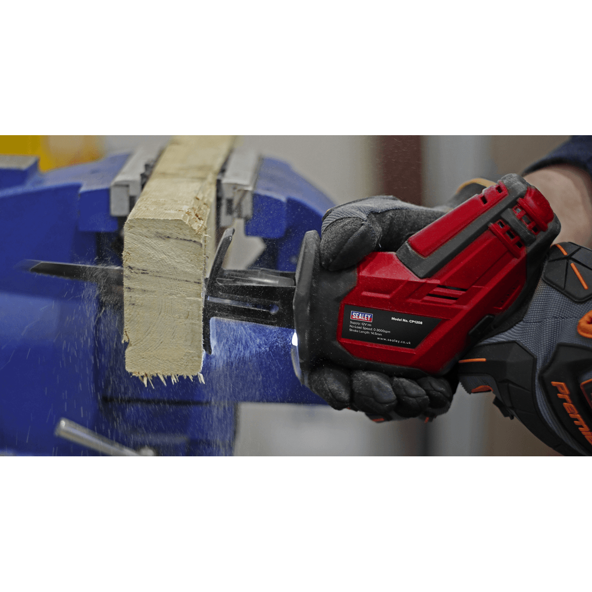 Sealey Cordless Reciprocating Saw 12V SV12 Series - Body Only CP1208 - Tools 2U Direct SW