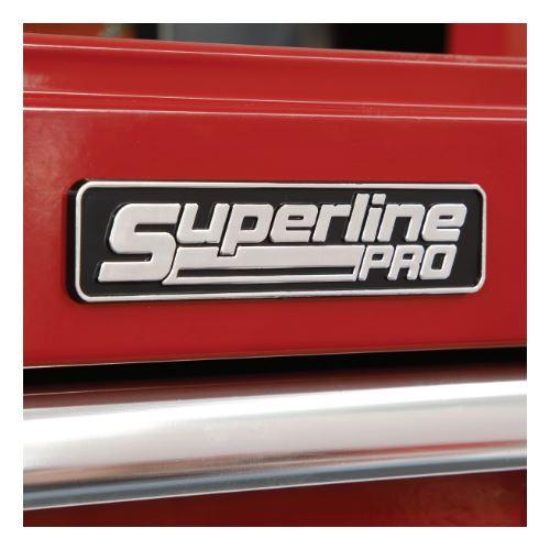 Sealey Superline Pro Topchest 10 Drawer with Ball-Bearing Slides - Red - Tools 2U Direct SW