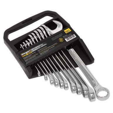 Siegen By Sealey 11PC Imperial 1/4" - 7/8" Combination Spanner Set S0857 - Tools 2U Direct SW