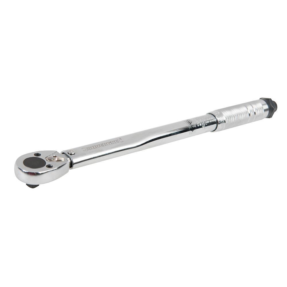 Silverline 20 - 110Nm Torque Wrench 3/8" Drive Socket Handle Mechanic - 962219 - Tools 2U Direct SW