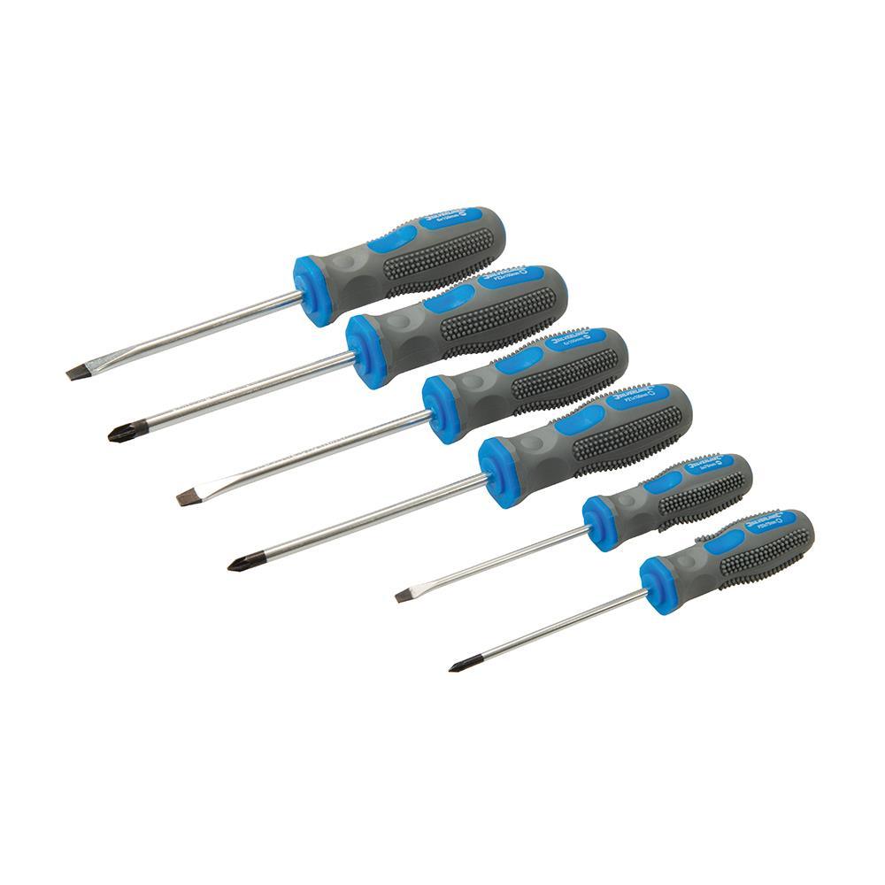 Silverline 6pce General Purpose Screwdriver Set 546524 - Tools 2U Direct SW