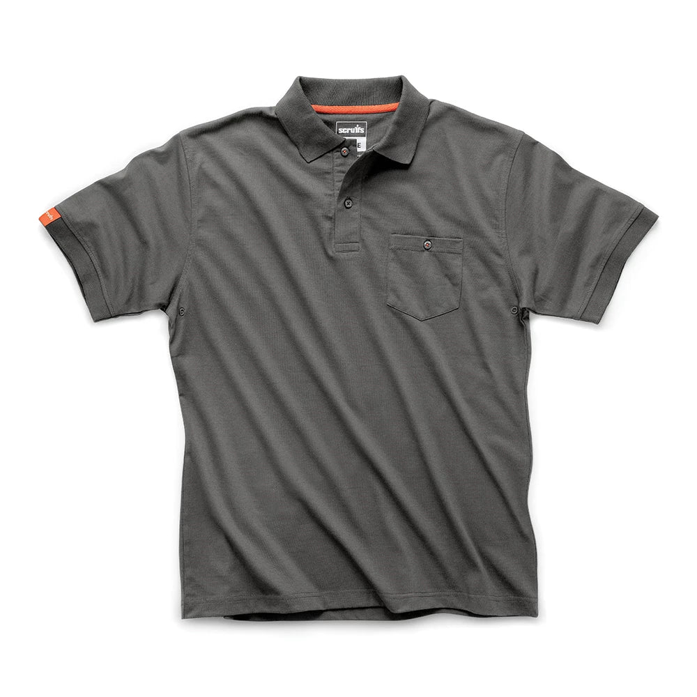 Scruffs Eco Worker Polo Graphite