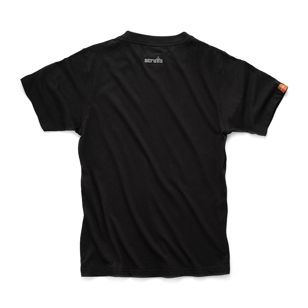 Scruffs Eco Worker T-Shirt Black