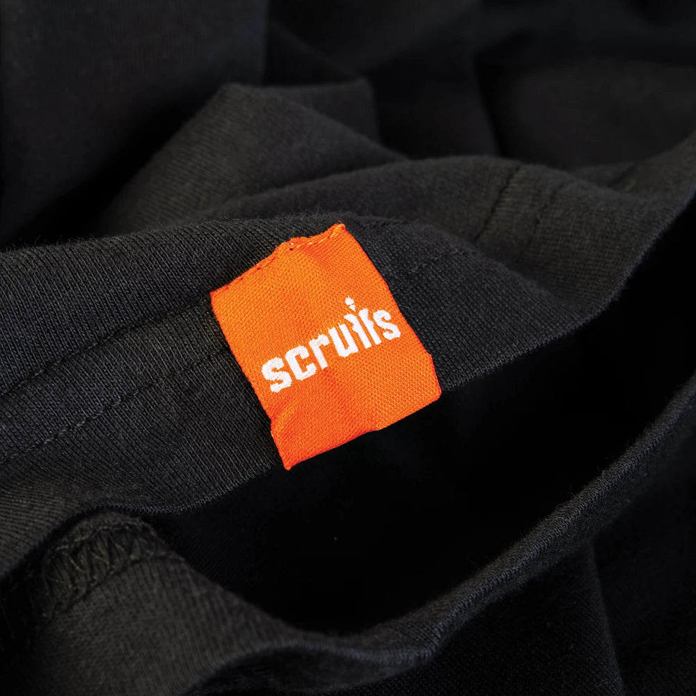 Scruffs Eco Worker T-Shirt Black