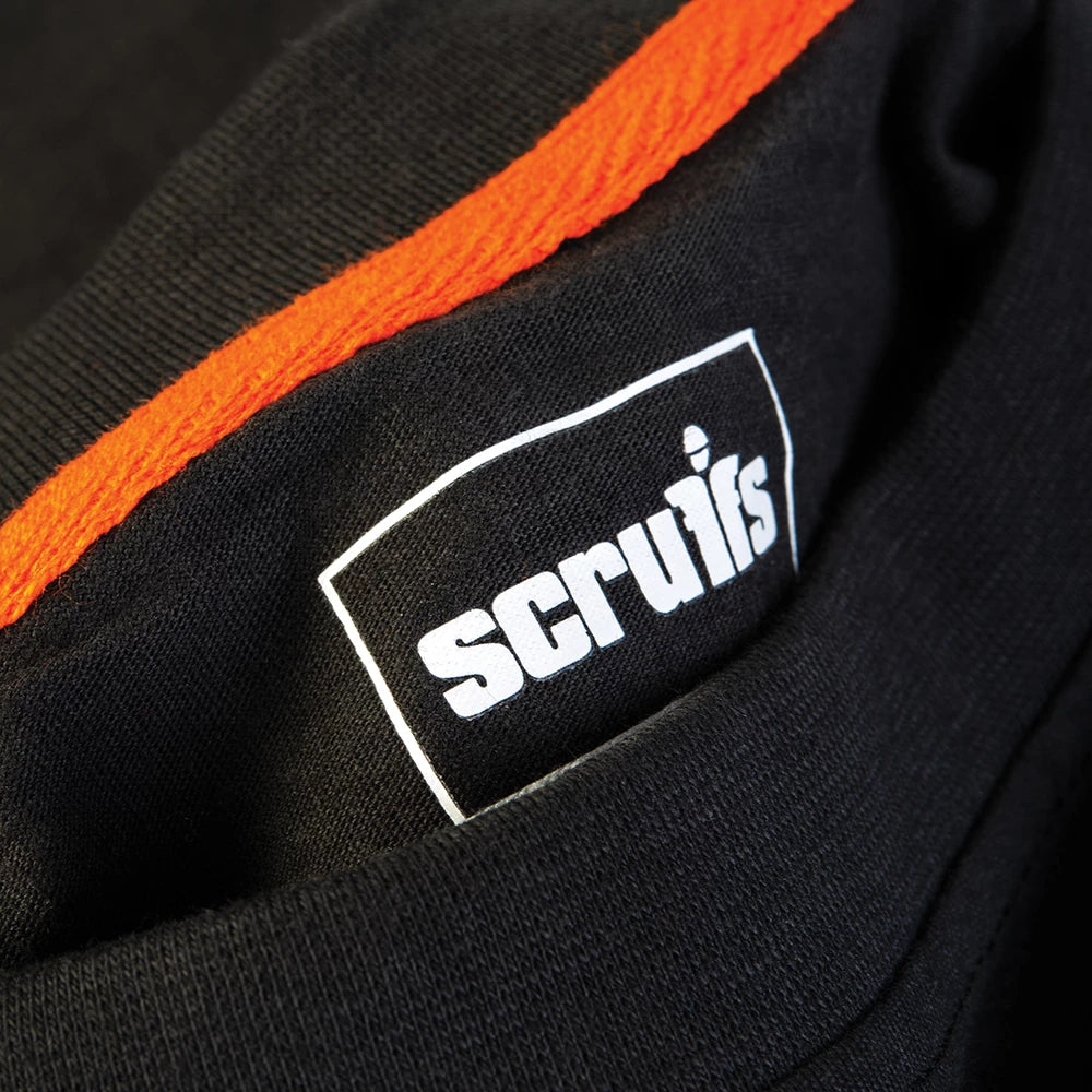 Scruffs Eco Worker T-Shirt Black