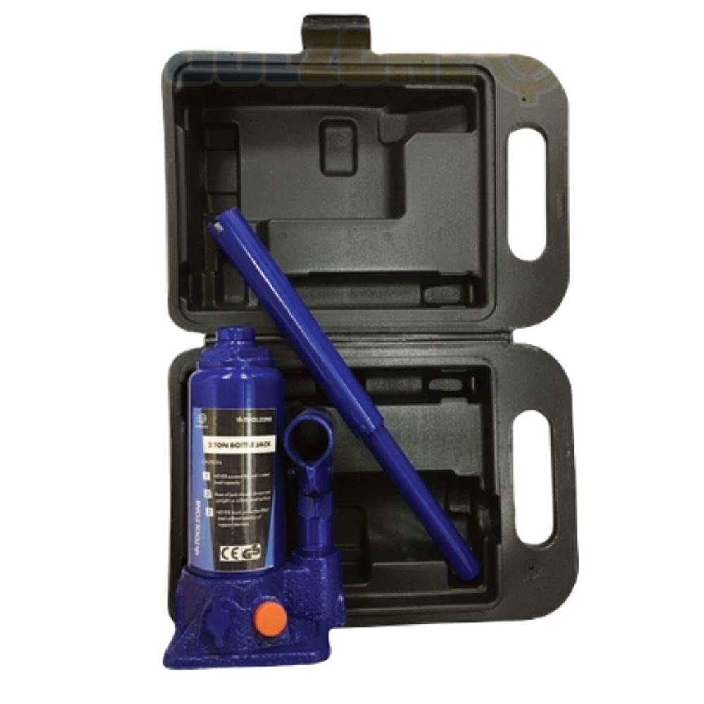 Toolzone 2 Ton Hydraulic Bottle Lifting Jack Heavy Duty Truck Lorry Lift Ram Car 2Tonne AU148 - Tools 2U Direct SW