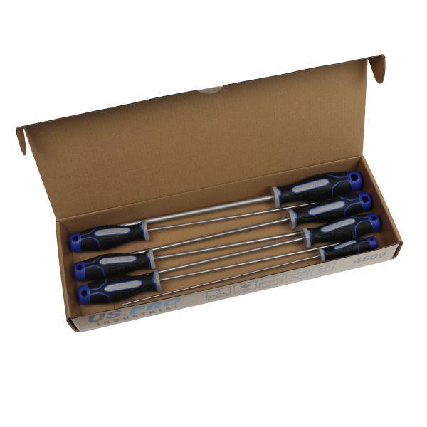 US PRO INDUSTRIAL 7PC Long Star Torx Screwdrivers T10-T40 4609 - Tools 2U Direct SW