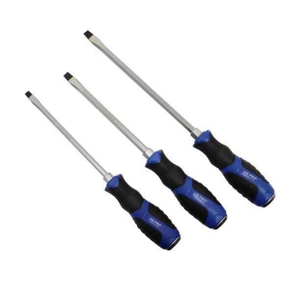 US PRO INDUSTRIAL 9pc Premium Screwdriver Set Slotted Screwdrivers 4545 - Tools 2U Direct SW