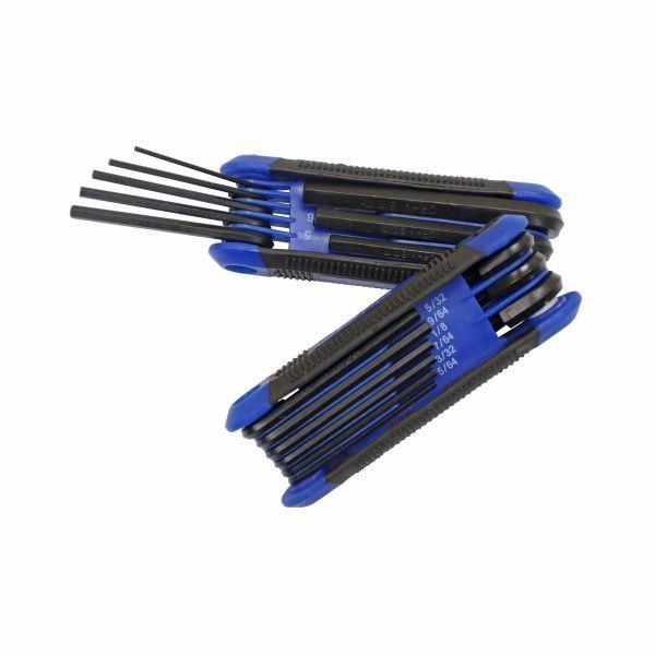 US PRO Tools 2PC Folding Hex Ket Set - Metric And Imperial Hex Keys 1627 - Tools 2U Direct SW