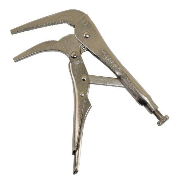 US PRO Tools 7 Inch 45° Long Nose Locking Pliers Mole Grips 5891 - Tools 2U Direct SW