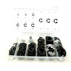 300pc E-CLIPS ASSORMENT SET RETAINING CLIPS SET HW158 - Tools 2U Direct SW