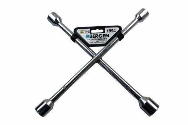 Bergen 14" Cross Wrench 17 - 19 - 21 - 23MM 1994 - Tools 2U Direct SW