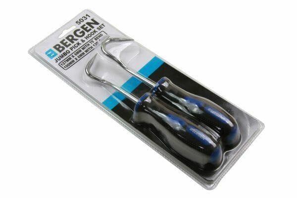 BERGEN 2pc Jumbo Pick & Hook Set B5031 - Tools 2U Direct SW