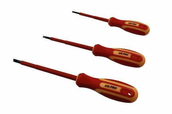 Bergen 7pc Insulated Electricians Screwdriver Set 1606 - Tools 2U Direct SW