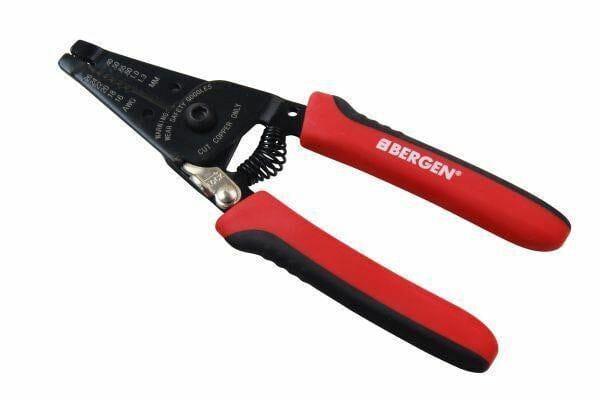 Bergen Wire Stripper & Cutter 0.25 - 0.8MM 6691 - Tools 2U Direct SW