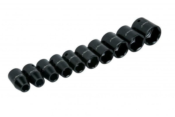 BlueSpot 10 Piece 1/2" Metric Impact Sockets 9 - 27mm 01537