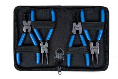 BlueSpot 4 Piece 6" 150mm Circlip, Snap Ring Pliers, Internal External 08702 - Tools 2U Direct SW