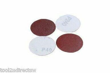 MIXED GRIT HOOK & LOOP (VELCRO) ABRASIVE SANDING PADS - DISCS 50mm 100pk B8113 - Tools 2U Direct SW